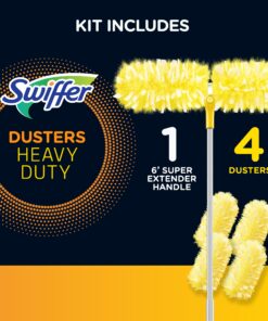 Alternative view of Swiffer Dusters, Heavy Duty Starter Kit, Super Extender Handle OLD Duster Starter Kit