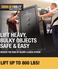 Shoulder Dolly Moving Straps - Lifting Strap for 2 Movers - Move, Lift, Carry, And Secure Furniture, Appliances, Heavy, Bulky Objects Safely, Efficiently, More Easily Like The Pros - LD1000 Basic 25 81wRArRNXjL