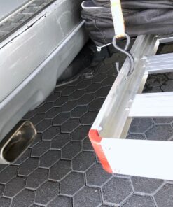 MaxxHaul 70422 48" x 21" Hitch Mount Compact Aluminum Cargo Carrier - 500-lb Load Capacity 45 81wSu2oVLuL