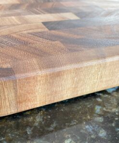 Ironwood Gourmet Large End Grain Prep Station Acacia Wood Cutting Board, 14 x 20-Inch, Brown 14" x 20" 47 81wTPBunaLL
