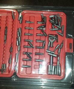 NEIKO 10048A Security Bit Set 100-Piece Set Cr-V Steel 1/4-inch Adapters Phillips Slotted Hex Torx Star Tamperproof Pozi Square Spanner Torque Tri-Wing Clutch Spline Screwdriver Bit 100 Piece 41 81wXxVCpR3L