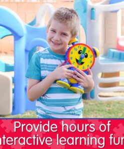 The Learning Journey Telly The Teaching Time Clock - Electronic Analog & Digital Time Telling Aid with Two Quiz Modes & Night Light - Telling Time Teaching Clock - Award Winning Toys Classic Telly 11 81wYlbPNKaL