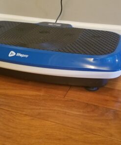 LifePro 3D Vibration Plate Exercise Machine - Dual Motor Oscillation, Pulsation 3D Motion Vibration Platform - Full Whole Body Vibration Machine for Home Fitness Blue 24 81wZSJWbZOL