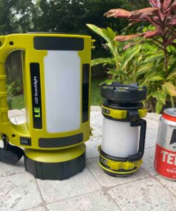 LE Rechargeable LED Camping Lantern, 1000LM, 5 Light Modes, Power Bank, IPX4 Waterproof, Lantern Flashlight for Hurricane Emergency, Hiking, Home and More, USB Cable Included 70 81waimY9JLL