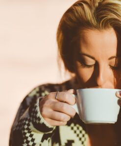 FIRE TEAS Sweet Hot Energy - Green Tea, Cinnamon, Saffron, Ginger, Cardamom - Healthy, Caffeinated, All Natural, Coffee Substitute, Morning Tea - Made in USA 16 81wb4QuNL