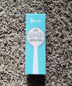 1Easylife 18/8 Stainless Steel Measuring Spoons, Set of 6 for Measuring Dry and Liquid Ingredients 50 81wbosity2L