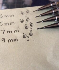 MozArt Mechanical Pencil Set with Case - 4 Sizes: 0.3, 0.5, 0.7 & 0.9mm with 30 HB Lead Refills Each & 4 Eraser Refills -Sketch, Drafting, Art, Drawing Supplies (Clear) Clear 63 81wc2WJjRcL