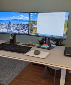 Dell P2419H 24 Inch LED-Backlit, Anti-Glare, 3H Hard Coating IPS Monitor - (8 ms Response, FHD 1920 x 1080 at 60Hz, 1000:1 Contrast, with ComfortView DisplayPort, VGA, HDMI and USB), Black Single 36 81wcGA1tffL