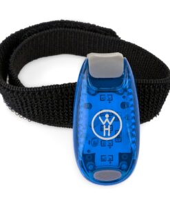 LED Safety Light 2 Pack - Nighttime Visibility for Runners, Cyclists, Walkers, Joggers, Kids, Dogs, Relays & More - Clip to Clothes Strap to Wrist, Ankle, Bike, Collar, or Just About Anywhere! Blue 11 81wciM0sO5L
