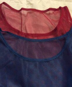 Super Z Outlet 12 Pinnies Scrimmage Vests Team Practice Jersey for Child Youth Teen Lightweight One Size Red/Blue 25 81wcxwQnEgL