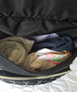 Bamomby Diaper Bag, Diaper Bag Backpack for Baby Boys Girls, Multifunction Large Rucksack Diaper Bags with Changing Pads, Waterproof Travel Back Pack Knapsack for Dad & Mom -Stylish Black 77 81wg3HQipRL 1