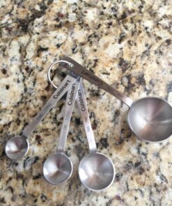 Cuisinart CTG-00-SMC Stainless Steel Measuring Cups, Set of 4,Silver 1 Black 14 81wgFPlYIML