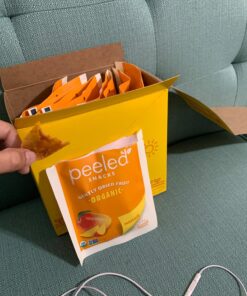 Peeled Snacks Organic Dried Fruit, Mango, – Healthy, Vegan Snacks for On-the-Go, Lunch and More, 1.23 Ounce (Pack of 10) 18 81whRBne8iL