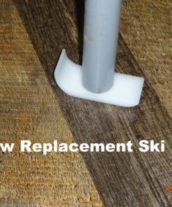 Drive Medical 10110 Walker Wheel Ski Glides, White 1 Pair (Pack of 1) 23 81wiF7lSsiL