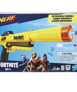 Alternative view of NERF Fortnite SP-L Elite Dart Blaster with Detachable Barrel and 6 Official Nerf Fortnite Elite Darts (Amazon Exclusive) Multicolored