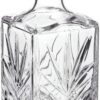 Bormioli Rocco Selecta Collection Whiskey Decanter – Sophisticated 33.75oz Diamond Decanter With Starburst Detailing – For Whiskey, Bourbon, Scotch & Liquor 47 81wkzNftKPL