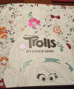 It's Color Time! (DreamWorks Trolls) (Adult Coloring Book) 35 81wlBhPsZSL