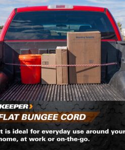 Keeper 06119 Adjustable Flat Bungee Cord, Multicolor 1 Count (Pack of 1) 19 81wm4Iu7YJL