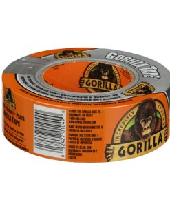 Gorilla Tape, Silver Duct Tape, 1.88" x 35 yd, Silver, (Pack of 1) 1 - Pack 13 81wmove2MvS