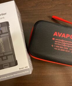 AVAPOW Car Jump Starter, 4000A Peak Battery (for All Gas or Up to 10L Diesel), Portable Booster Power Pack, 12V Auto Jump Box with LED Light, USB Quick Charge 3.0 56 81wmqvnoNBL