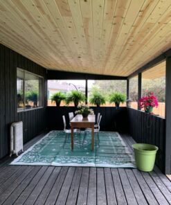 Camco 42850 Oriental Awning Leisure Mat-Green 9' x 12' 9' x 12' Green Oriental 19 81woNsIveyL
