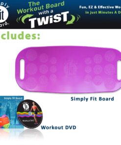 Simply Fit Board - The Workout Balance Board with a Twist, As Seen on TV Magenta 25 81wsRLWsMoL