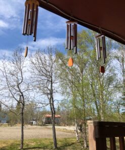 Woodstock Wind Chimes Amazing Grace Chime Medium (24'') Silver Wind Chime Inspirational and Memorial Gifts Wind Chimes for Outside Patio Home or Garden Decor (AGMS) 29 81wsrpI6m4L