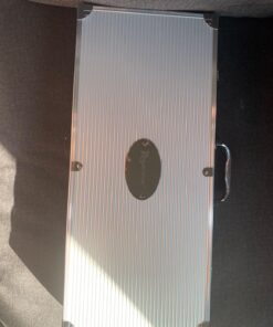 ROMANTICIST 21pc BBQ Grill Accessories Set with Thermometer - The Very Best Grill Gift on Birthday Wedding - Heavy Duty Stainless Steel Grill Utensils with Non-Slip Handle in Aluminum Case 21PCS BLACK 22 81wtUvcWdeL