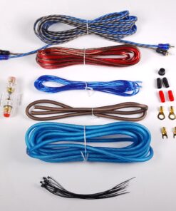 Gravity BGR-KIT8Bi 8 Gauge Amplifier Installation Kit with High Performance RCA and Speaker Wire