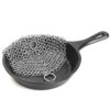 LauKingdom Cast Iron Cleaner,Stainless Steel Cast Iron Cleaner 315L Chainmail Scrubber for Cast Iron Pan 43 81wugViheHL
