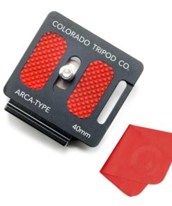 Alternative view of 60mm Universal Arca Plate for Tripod Ball Head in Black 60mm