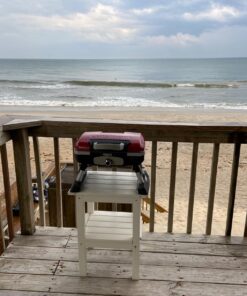 Cuisinart CGG-180T Petit Gourmet Portable Tabletop Propane Gas Grill, Red 17.6 x 18.6 x 11.8-Inch Petit Gourmet Tabletop Gas Grill, Red 57 81wvDhpvlpL