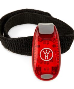 LED Safety Light 2 Pack - Nighttime Visibility for Runners, Cyclists, Walkers, Joggers, Kids, Dogs, Relays & More - Clip to Clothes Strap to Wrist, Ankle, Bike, Collar, or Just About Anywhere! Red 18 81ww0zif8ZL