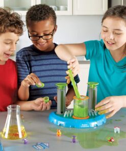 Learning Resources Beaker Creatures Deluxe Liquid Reactor Super Lab, 21 Piece Set with 4 Creatures, STEM Science Toy, Ages 5+, Multicolor (LSP8586-AMZ) 8 81wy j7mAtL