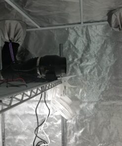 TerraBloom 4 Inch Inline Fan ECMF-100 - Quiet HVAC Grow Tent Fan with Digital Speed Controller- Premium Metal Casing 40-75% Energy Efficient EC Motor - For Large Spaces 4" / 100mm Diameter (141CFM, 21W, Steel Housing) 35 81wy55KV GL