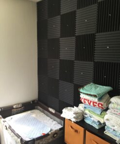 48 Pack- Acoustic Panels Studio Foam Wedges 1" X 12" X 12" 23 81wyvn9IFUL