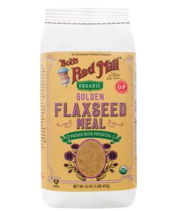 Alternative view of Bob's Red Mill - Resealable Organic Golden Flaxseed Meal, 16 Oz (4 Pack)