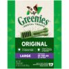 GREENIES Original Large Natural Dog Dental Care Chews Oral Health Dog Treats, 27 oz. Pack (17 Treats) 1.68 Pound (Pack of 1) 44 81wzwweH 2L