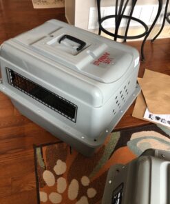 Petmate Sky Kennel, 28 Inch, IATA Compliant Dog Crate for Pets 15-30lbs, Made in USA 28 inch (Pack of 1) Kennel Only 39 81x Gq yVvL