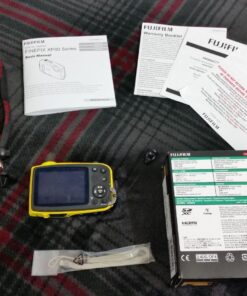 Fujifilm FinePix XP80 Waterproof Digital Camera with 2.7-Inch LCD (Yellow) Yellow 102 81x uK8tOKL