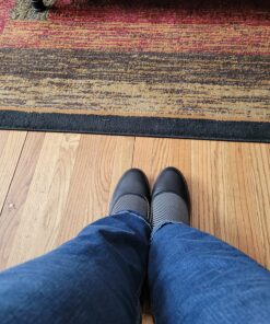 Bitly Plantar Fasciitis Socks for Women & Men - Best Foot & Ankle Compression Sleeve, Brace for Everyday Use - Provides Arch Support & Heel Pain Relief (Black, Large) Black 1 32 81x0I1lJJmL 2