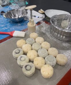 Cookie Stamp Moon Cake Mold Stamps, Cookie Press Mid Autumn Festival DIY Decoration Press Cake Cutter Mold (50g 6pcs Stamps) 50g 6pcs Stamps 24 81x0eRBNzBL