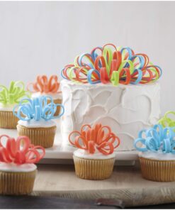 Wilton Decorator Preferred Neon Fondant - Add Colored Details to Your Cakes and Treats with These 4-Pack Fondant Icing, 4.4 oz. Each 22 81x4r cRdCL