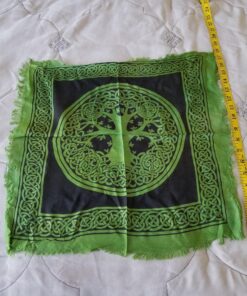 Azure Green RASC93 18 in. x 18 in. Tree of Life 13 81x52O26xPL