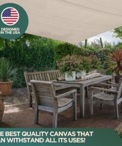 All Purpose Canvas Drop Cloth by CCS CHICAGO CANVAS & SUPPLY- Cotton Canvas Cover for Floor & Furniture Protection - Washable & Reusable Duck Dropcloth Fabric Against Paint, Dust, Dirt- 9 by 12 Feet 9' x 12' 23 81x65LSq16L