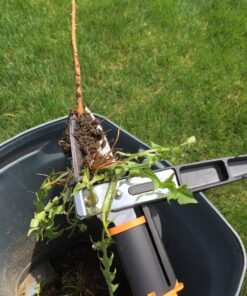 Fiskars 3-Claw Stand Up Weeder - Gardening Hand Weeding Tool with 39" Long Ergonomic Handle - Black/Orange 18 81x6PNvkKfL