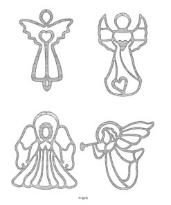 Scroll Saw Christmas Ornaments: More Than 200 Patterns (Fox Chapel Publishing) Full-Size Drawings of Religious & Traditional Designs: Santas, Snowmen, Fretwork, Ornate Words, Novelties, and Wildlife 13 81x6a9vywmL