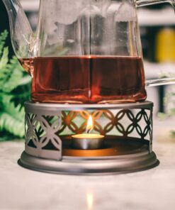 GROSCHE Cairo Premium Teapot Warmer with Tea lite Candle. for Glass teapot and Other heatproof Dish Warming use. 36 81x7GIGfalL