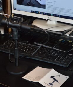 MAONO USB/XLR Podcast Dynamic Microphone, Studio Mic Kit with Volume Control, Shock Mount, Pop Filter, Ideal for Vocal, Instruments Recording, Voice Over, Live Streaming (HD300T) Black 37 81x7hVKaOQL