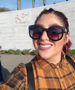 grinderPUNCH Trendy Round Polarized Sunglasses | Trendy Oversized Sunglasses for Women Men | Retro Round Polarized Sunglasses 2 Pack Saver - Dark Lens 50 Millimeters 35 81x7zWMFmuL